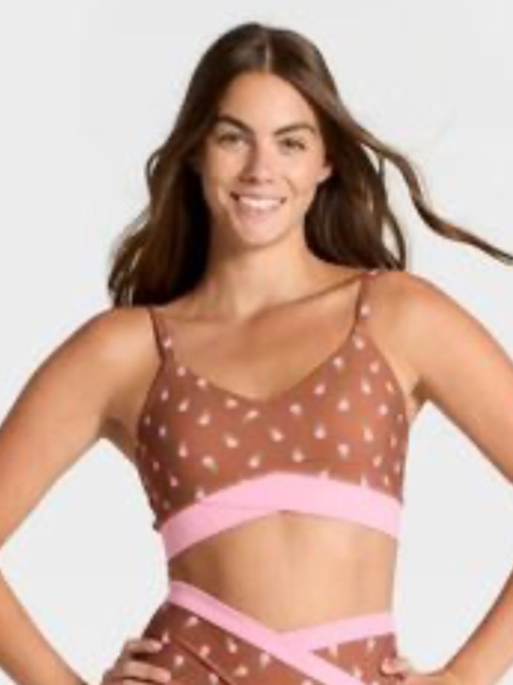 JoyLab Women's Low Support Crossover Sports Bra S